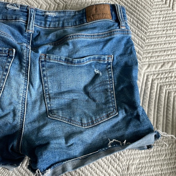 American Eagle Stretch Denim Shorts size 6 - Picture 8 of 8